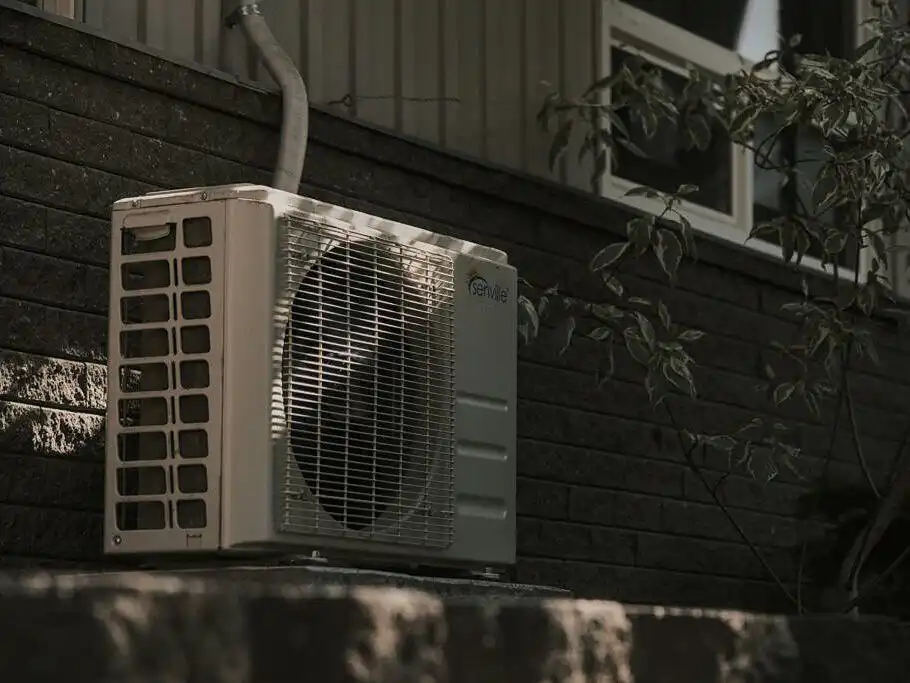 High-efficiency outdoor HVAC unit installed on a Los Angeles home.