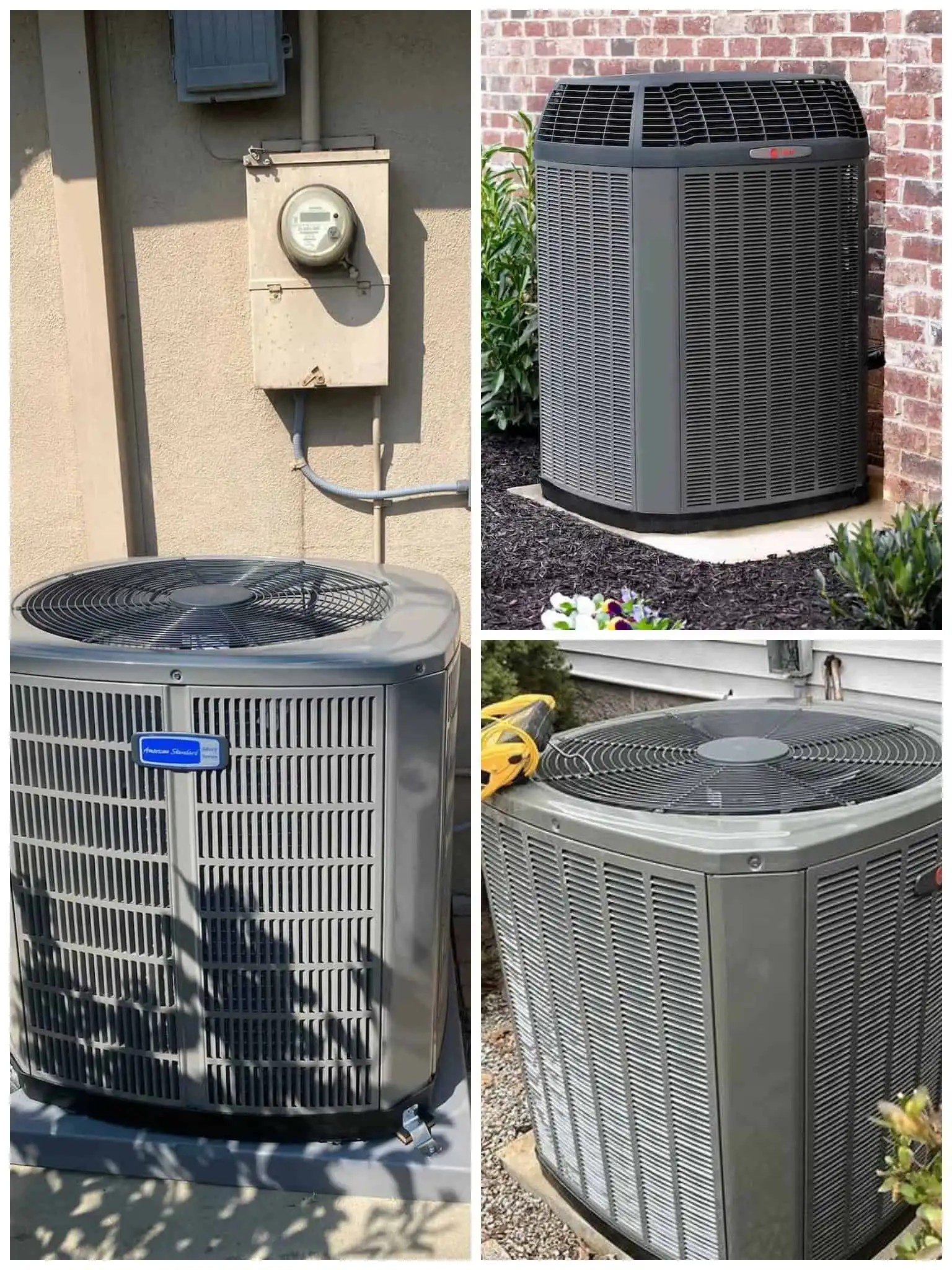 1. Modern outdoor HVAC units installed in Los Angeles & Ventura County homes.