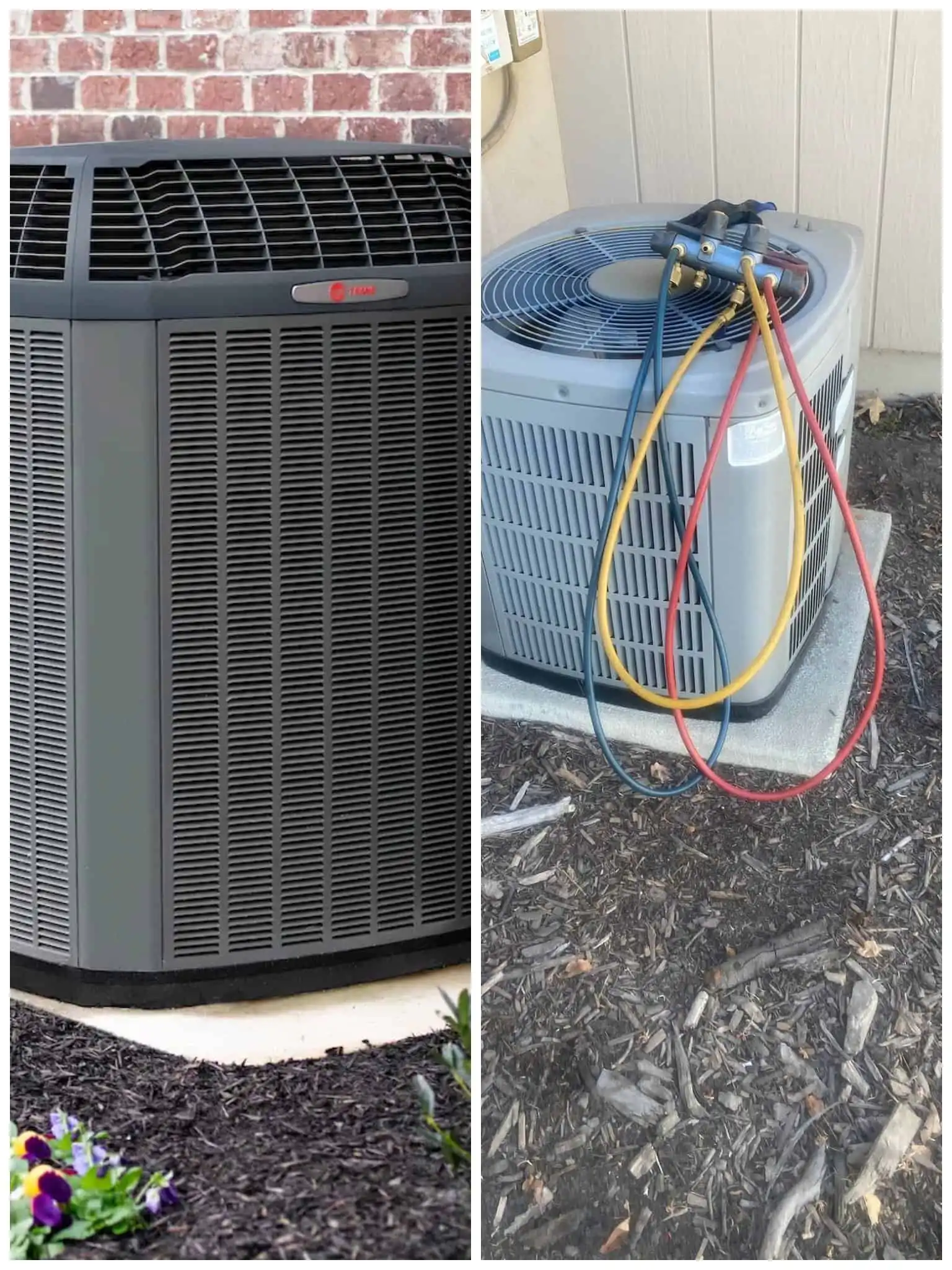 High-efficiency outdoor HVAC unit in Ventura County.