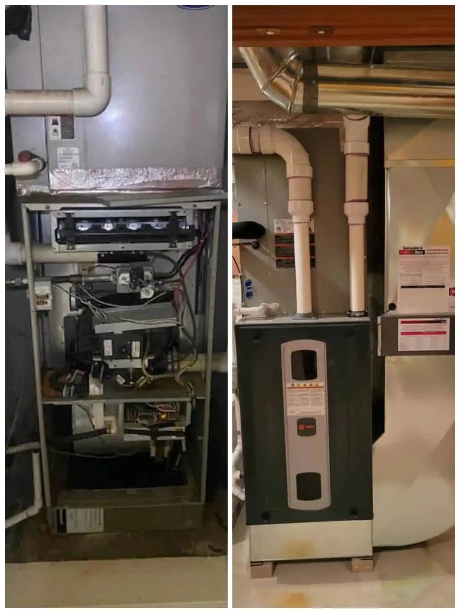 High-efficiency gas furnace repair in Los Angeles.