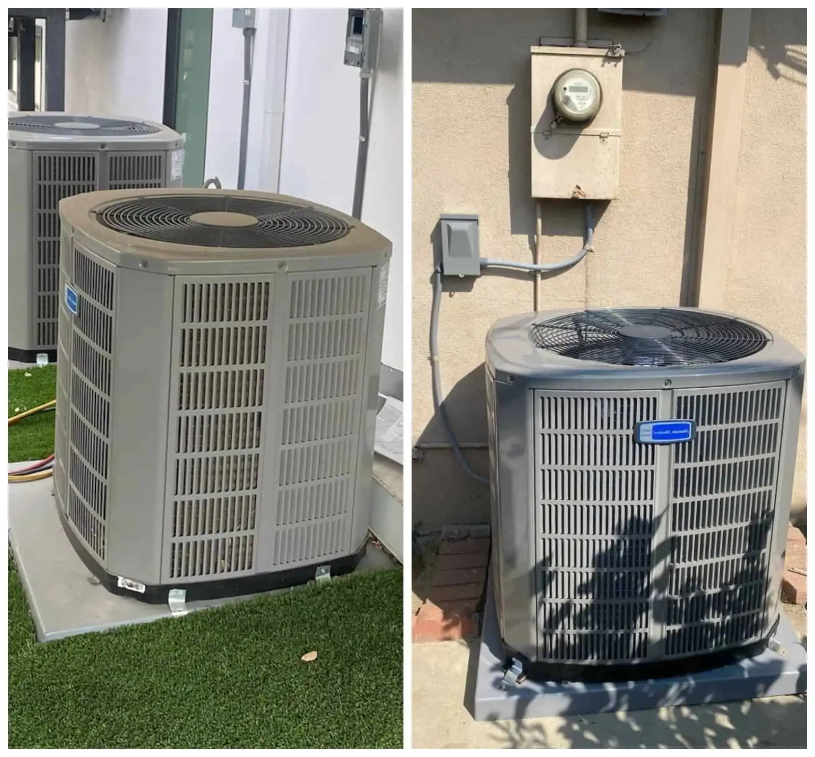 High-efficiency residential HVAC units installed in Los Angeles and Ventura County.