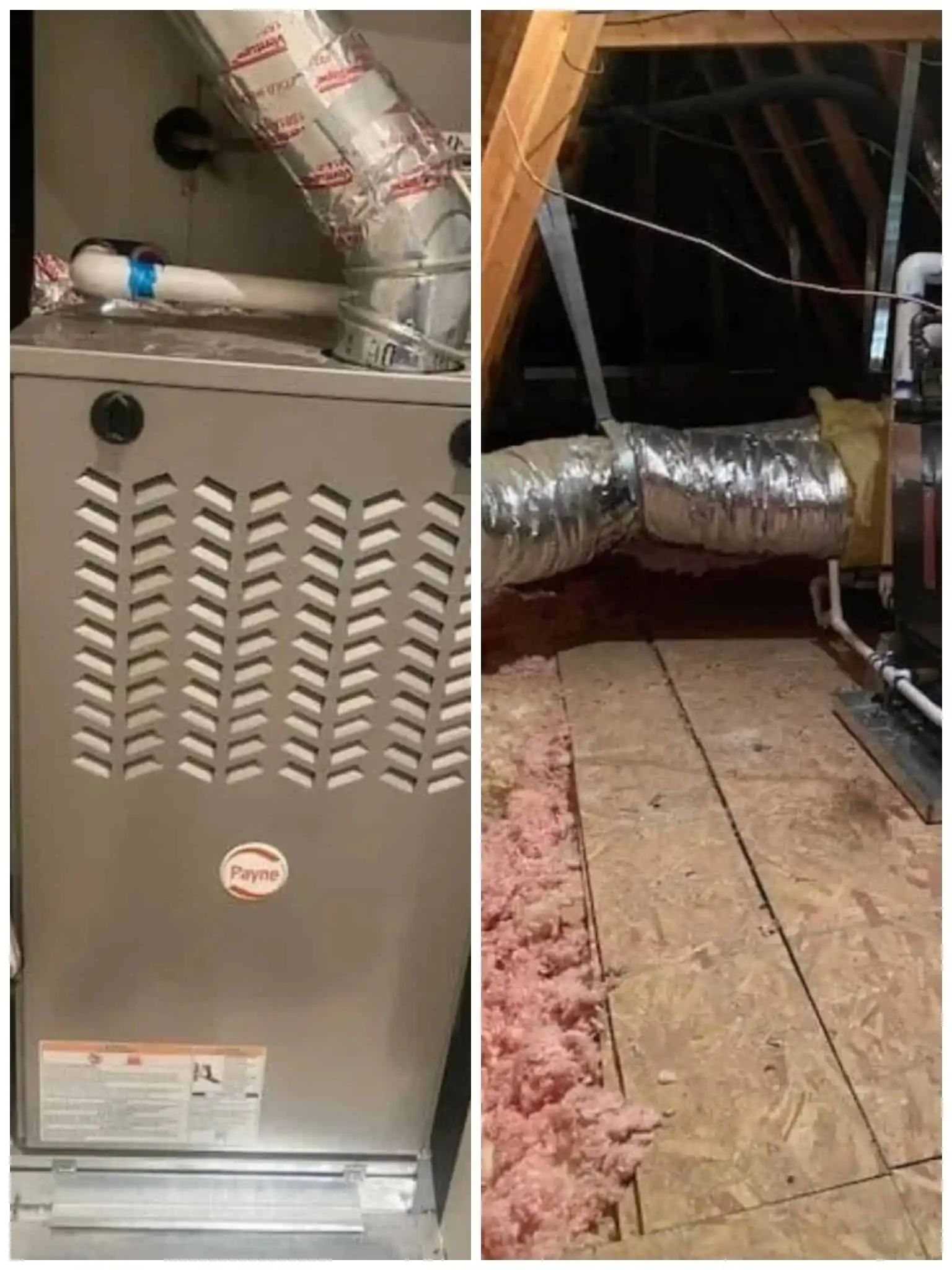 High-efficiency furnace installation in Ventura County homes.