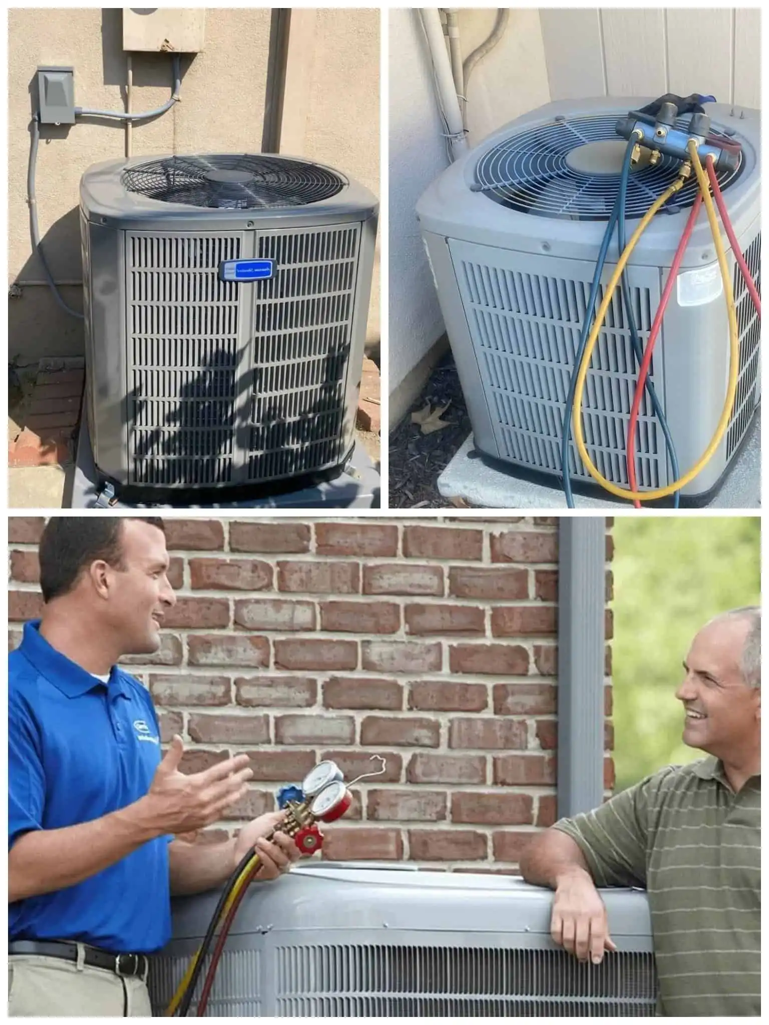 Versatile AC units being repaired in Ventura County homes.