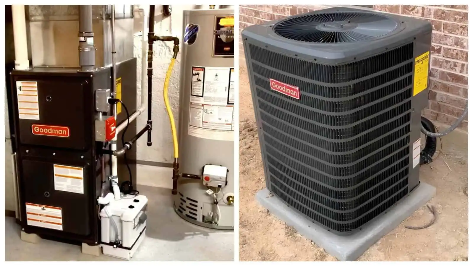 High-efficiency HVAC systems by Goodman for home comfort and climate control.