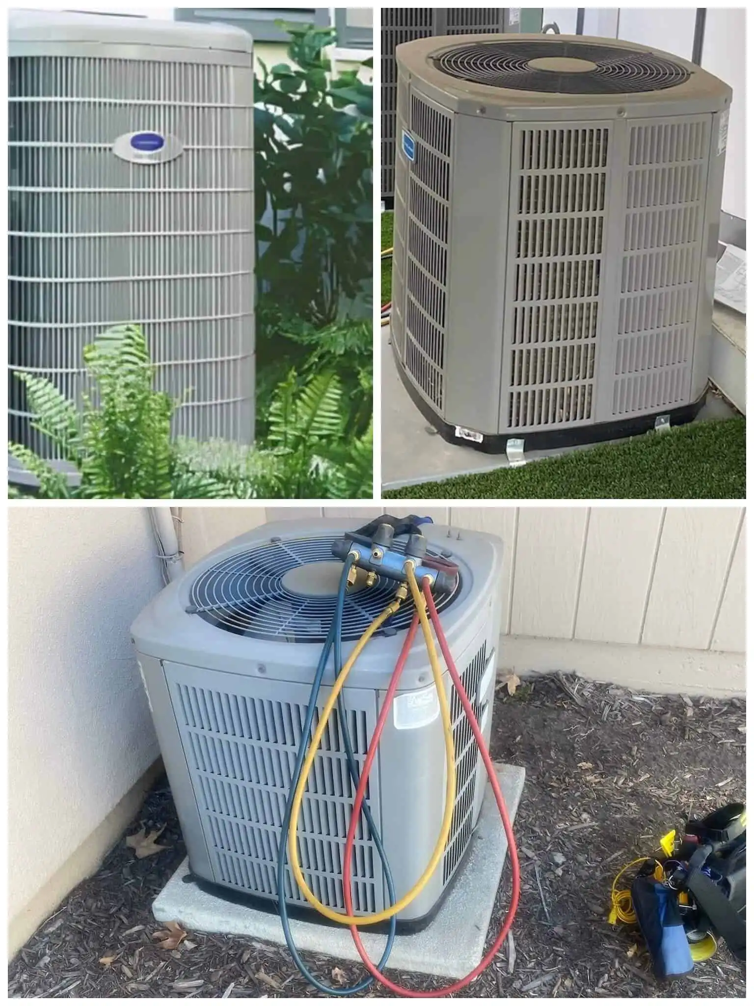 HVAC systems being repaired and serviced by professionals in Camarillo residences