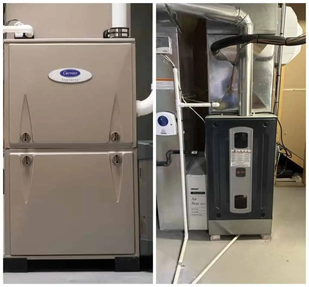 Efficient furnace units installed in Camarillo residential properties.