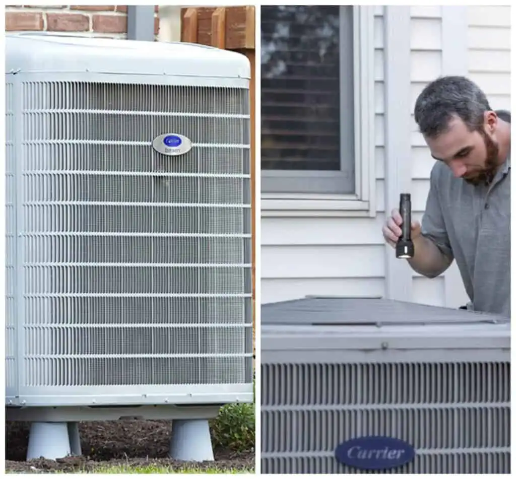 High-efficiency HVAC system installation and repair in residential setting.