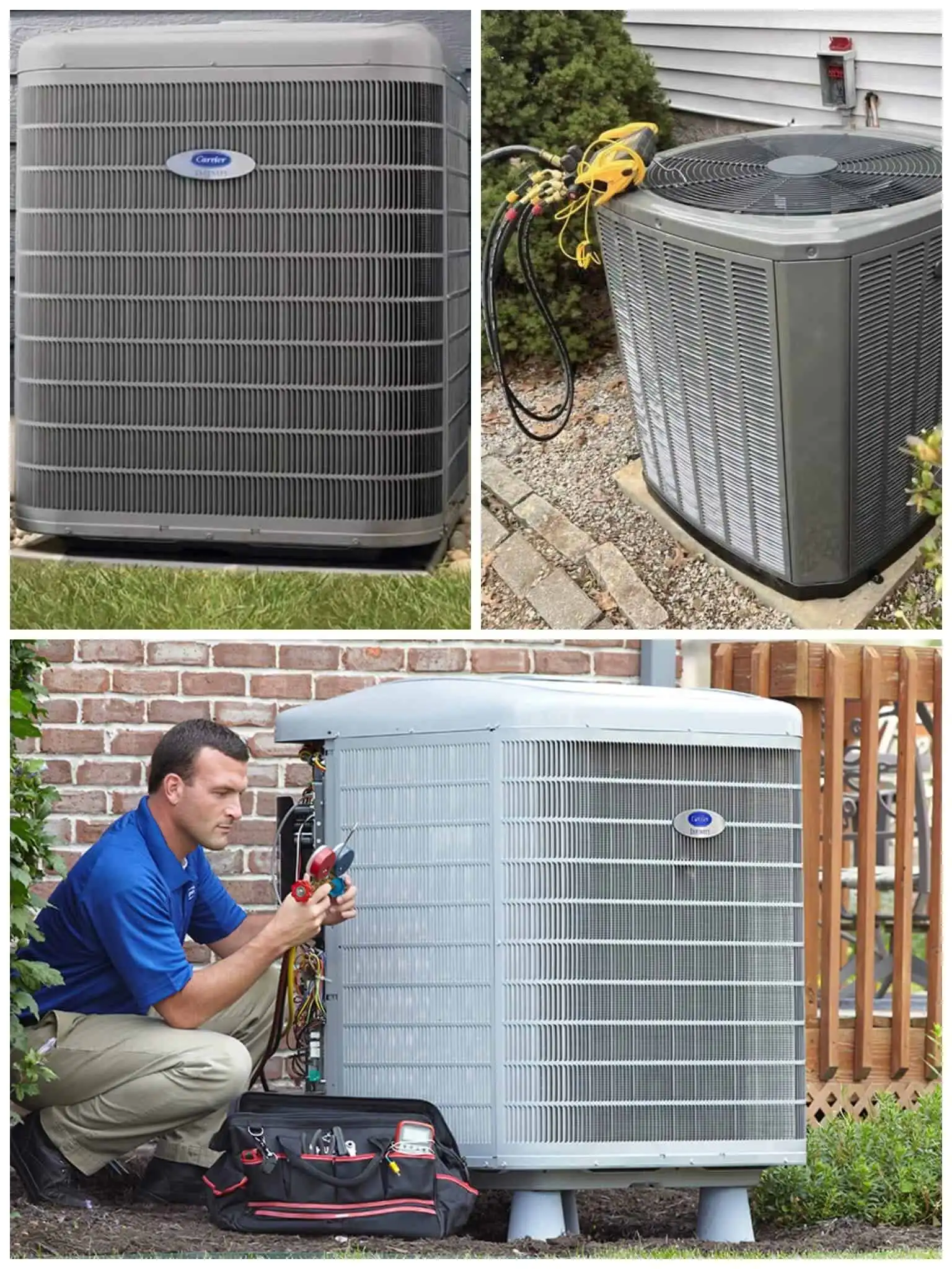 Heat pump diagnosis and servicing being done in Camarillo residences.