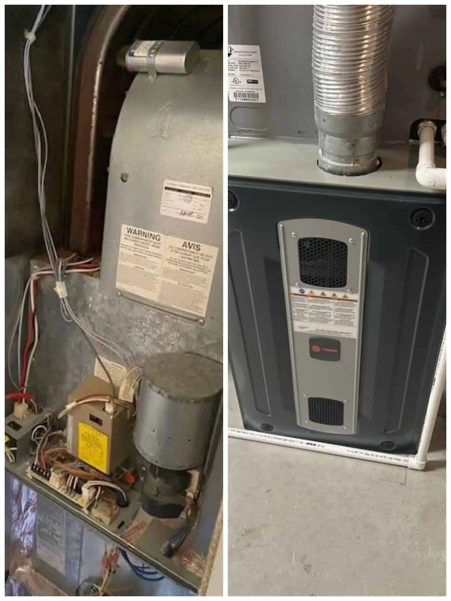 Air conditioning system upgrade.