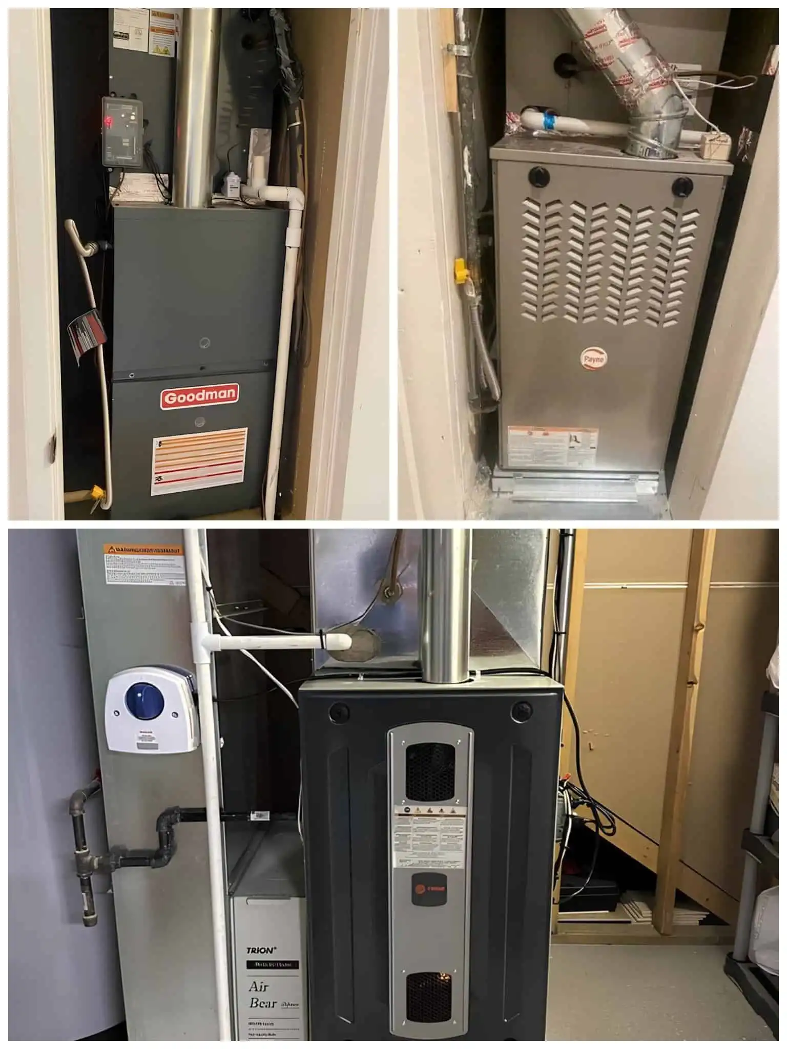 HVAC furnace unit for installation in Port Hueneme.