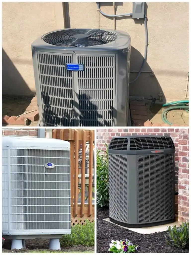 AC unit outside on wall in Ventura County.