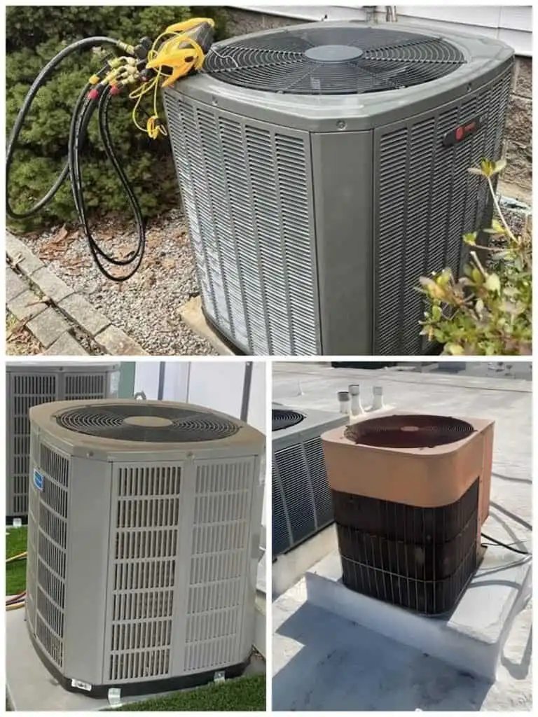 Outdoor air conditioning compressor for Oxnard homes.