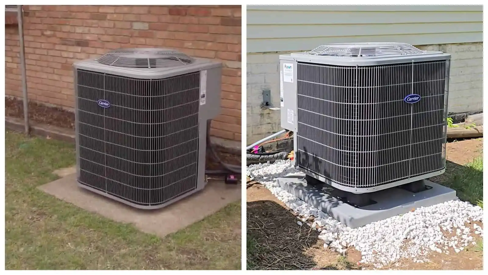 Outdoor air conditioning unit for cooling system.