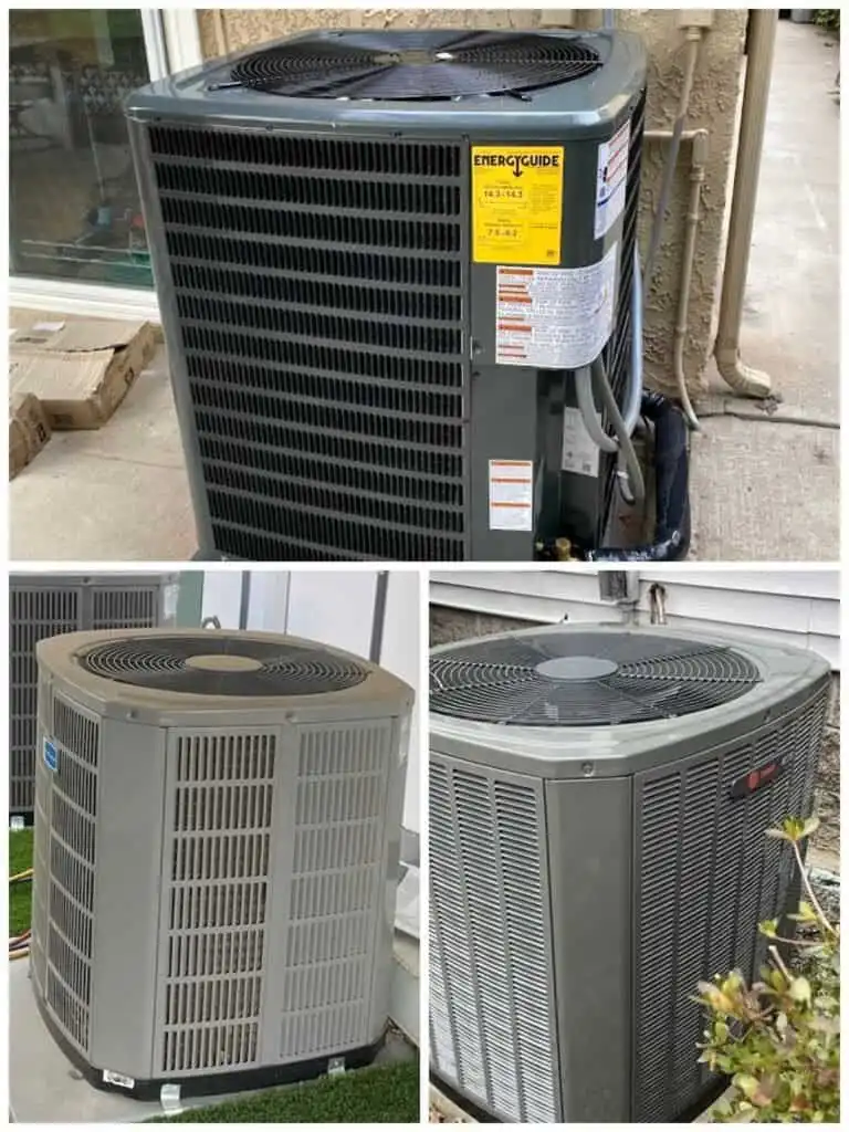 HVAC air conditioning units outside a building.