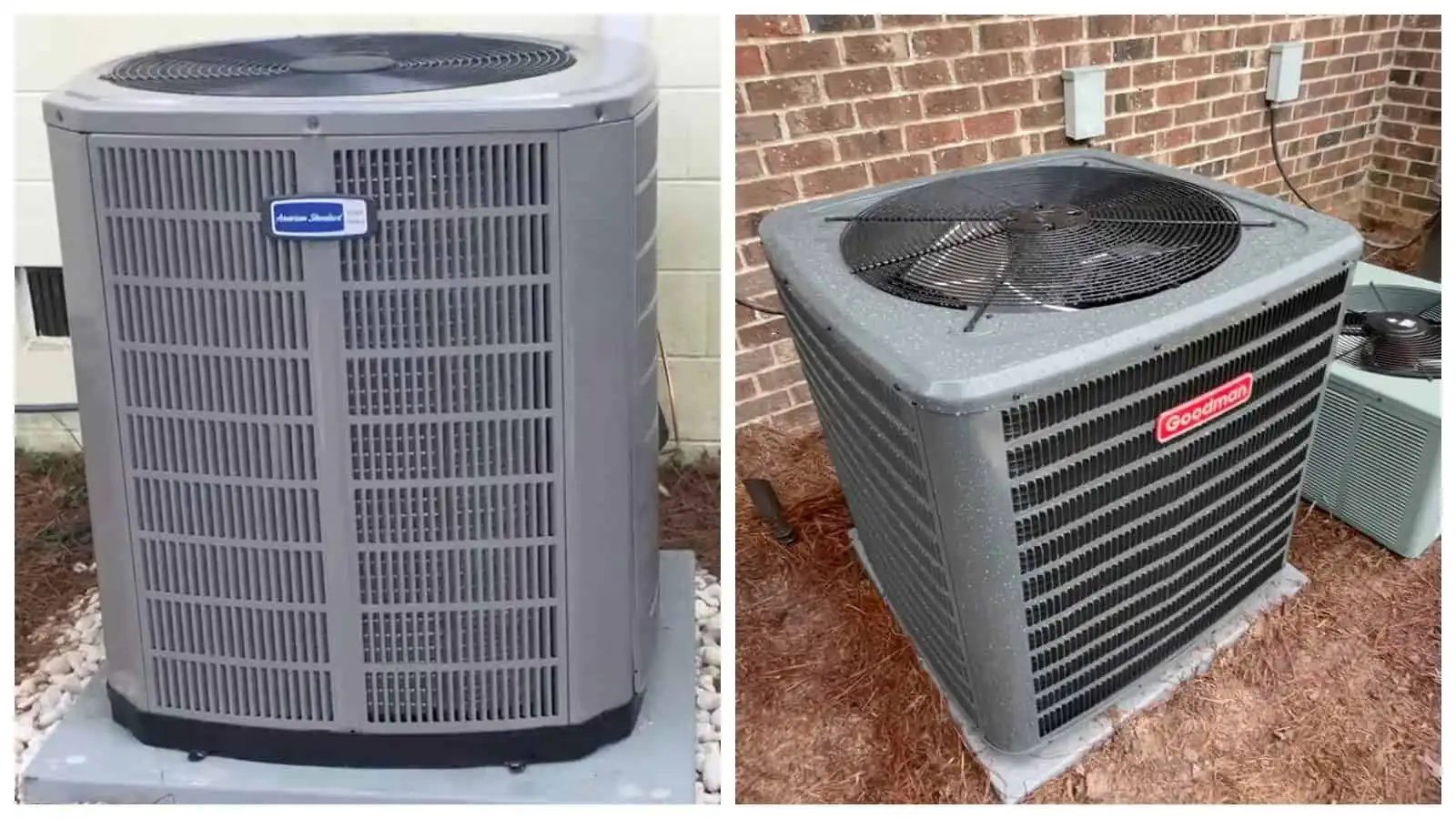 Air conditioning units for cooling systems outside the building.